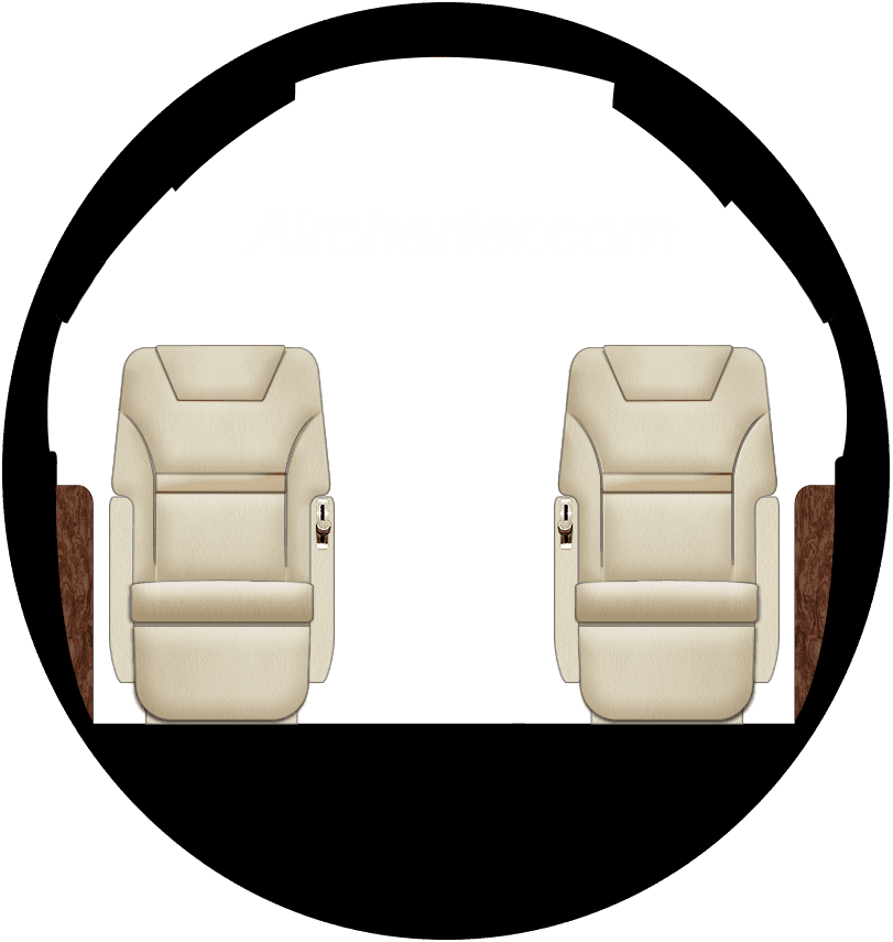 Challenger 800 Cabine