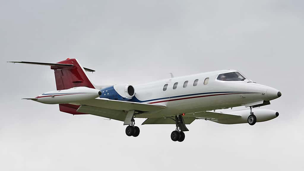 Learjet 25B Außenansicht