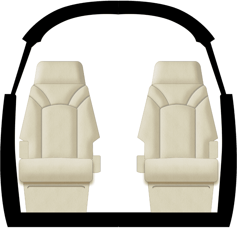 King Air 100 Cabine