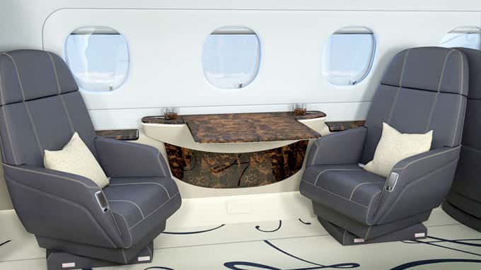 Legacy 500 Innenraum