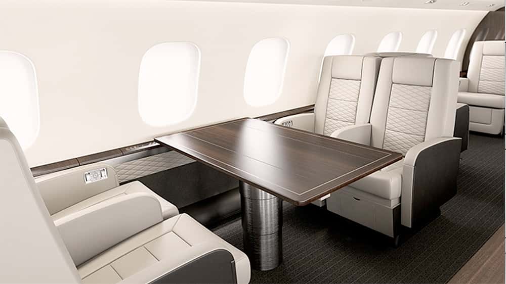 Global 6000 Interior