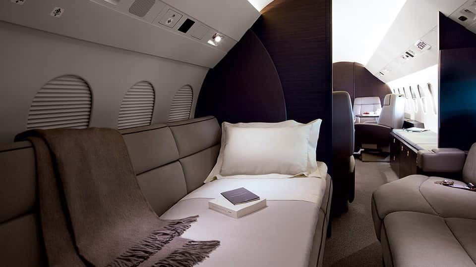 Falcon 900LX Innenraum