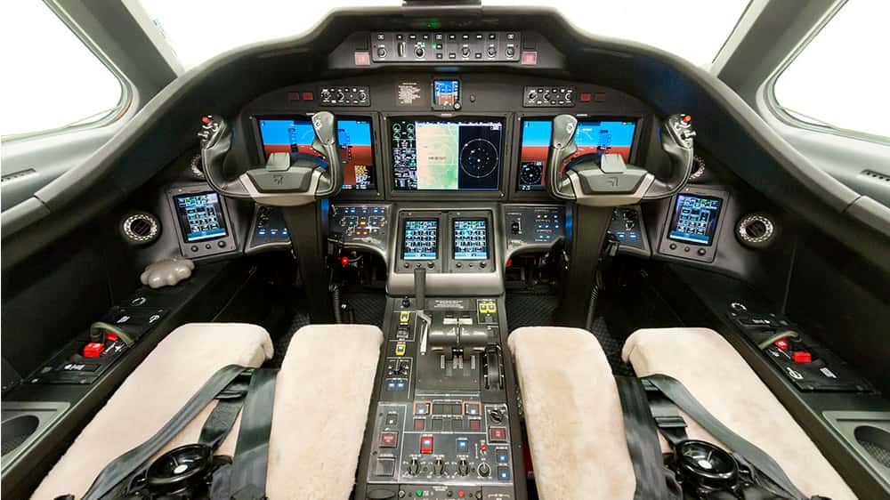Citation Sovereign Cabina de Mando