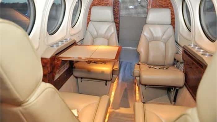 King Air 100 Intérieur