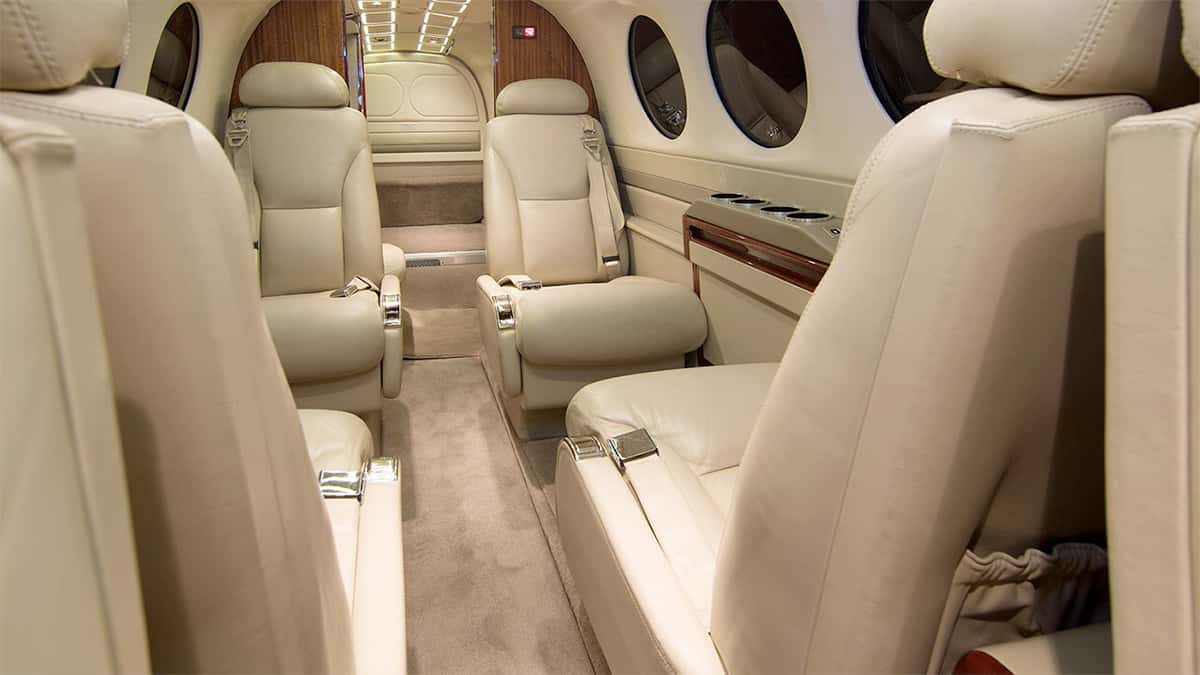 King Air 350 Interior