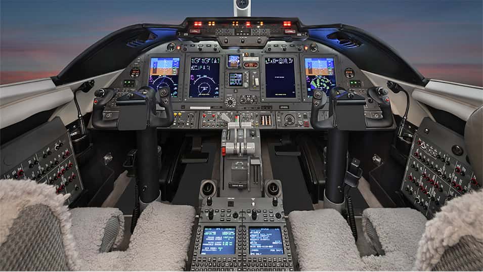 Learjet 60XR Cockpit
