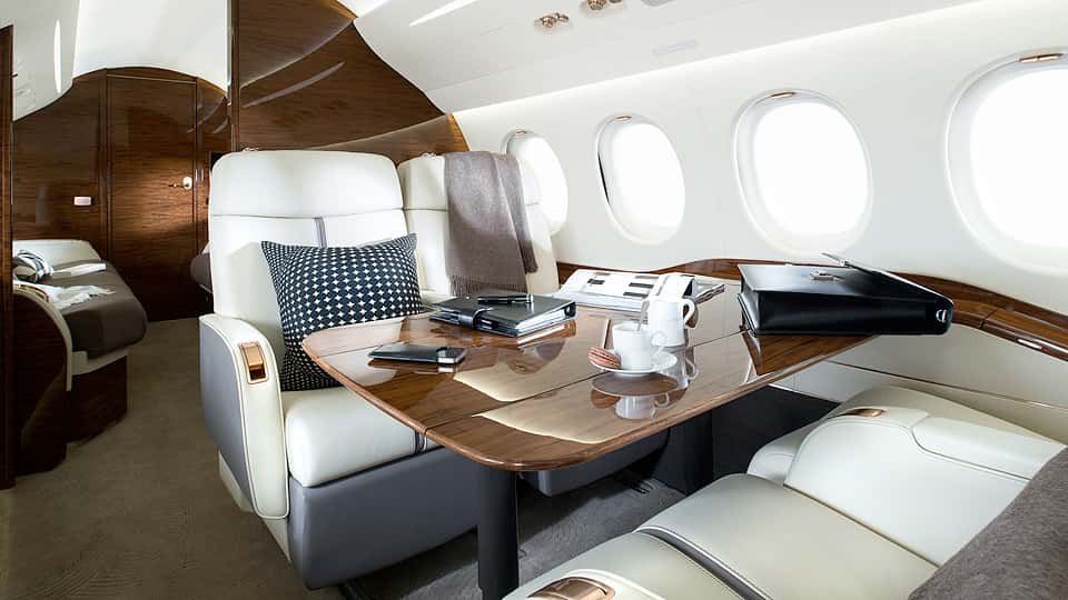 Falcon 7X Interior
