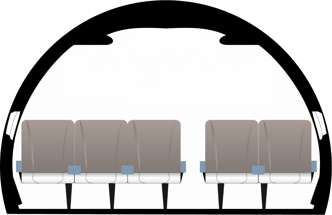 MD-83 Innenraum