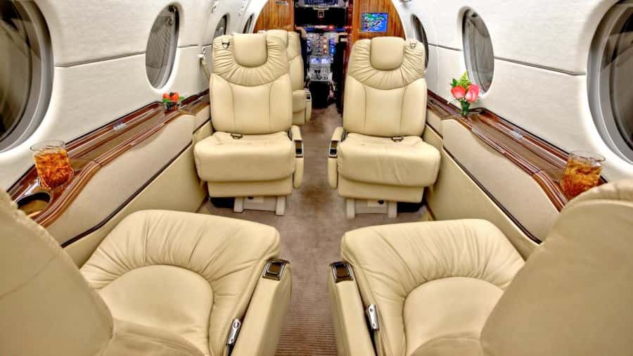 Hawker 400XP Interior