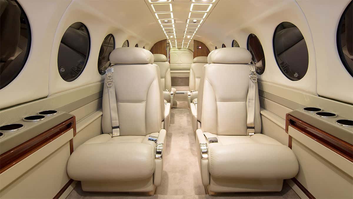 King Air 350 Interior