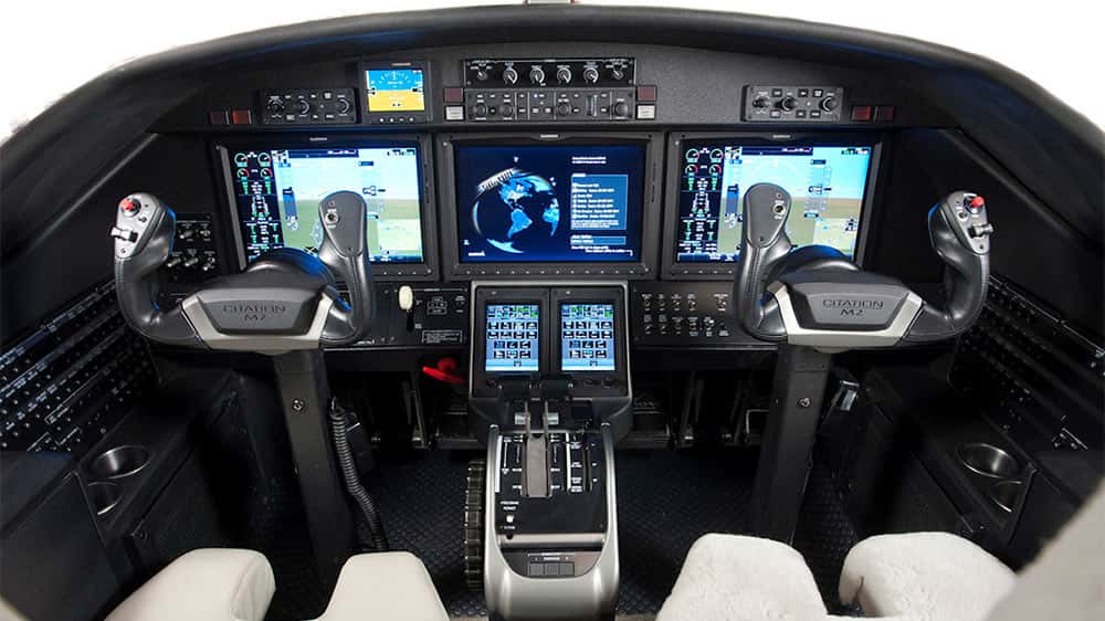 Citation M2 Cockpit