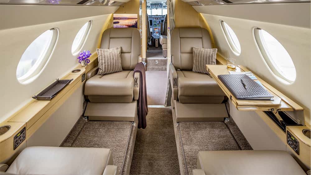 Falcon 50 Innenraum