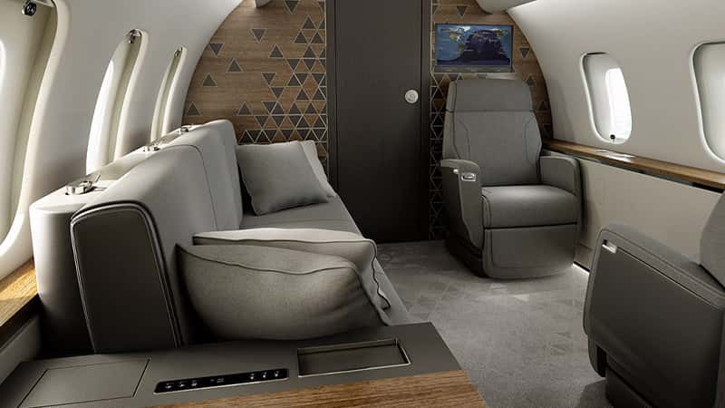 Global 5500 Innenraum