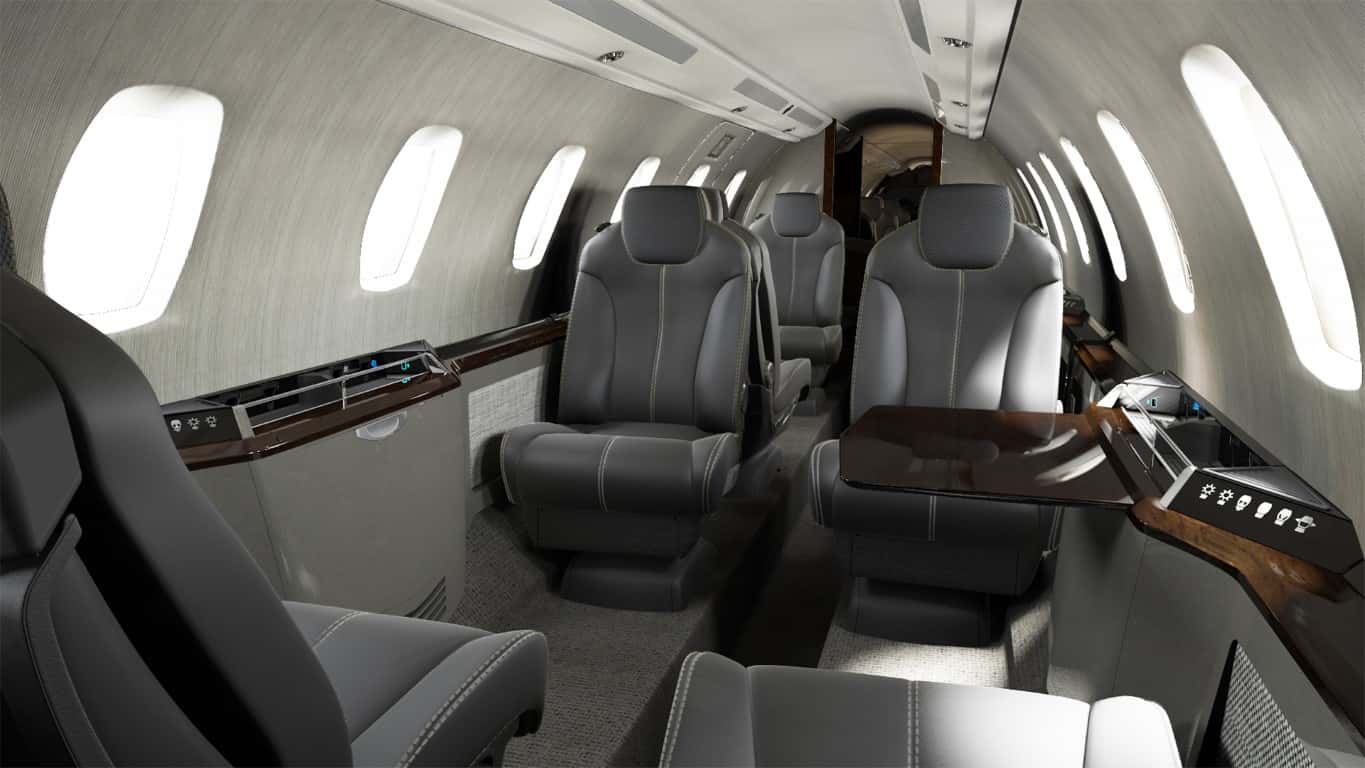 Citation X+ Interior