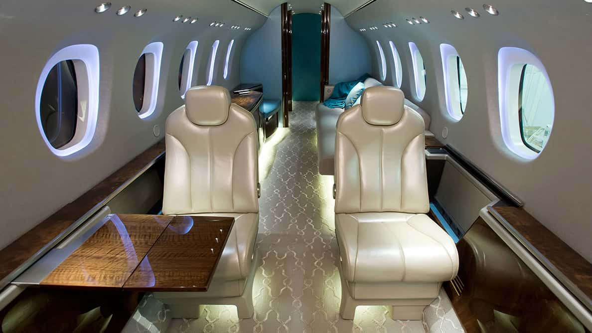 Citation Longitude Interior
