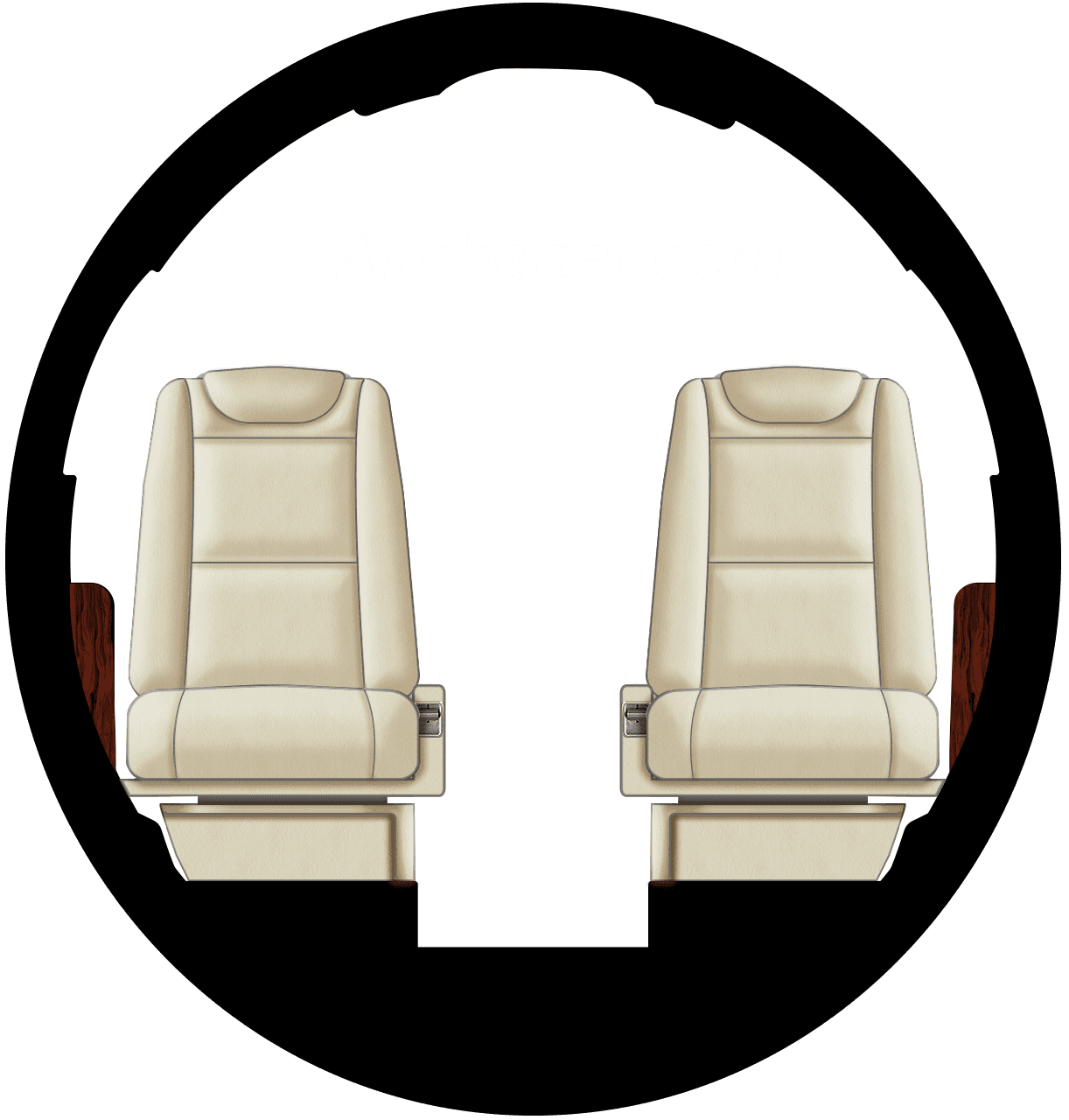 Citation V Cabine