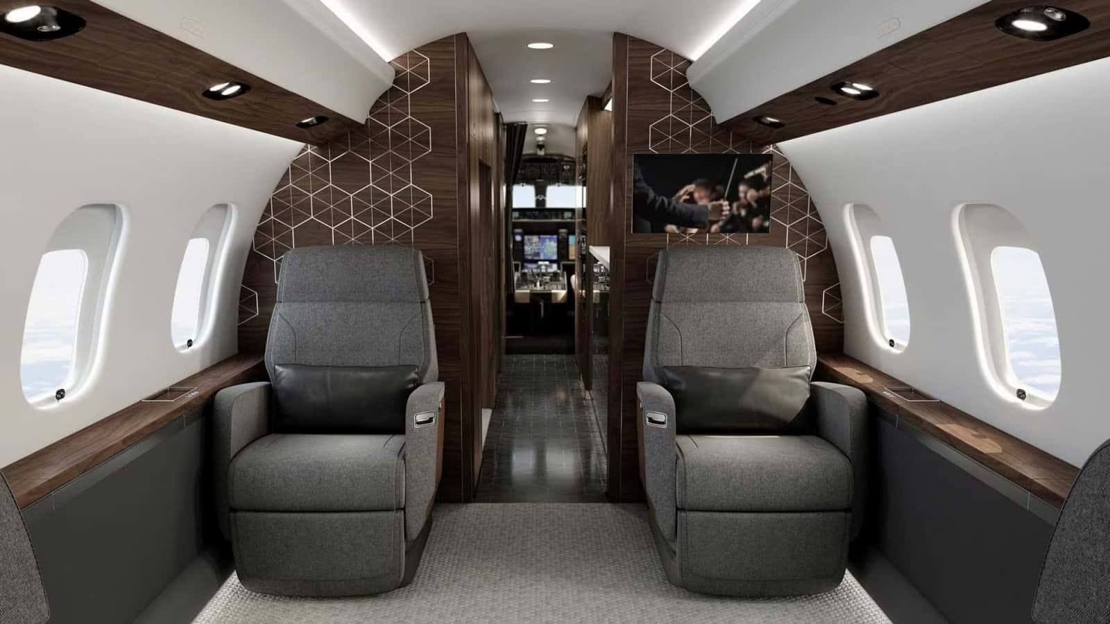 Global 6500 Interior