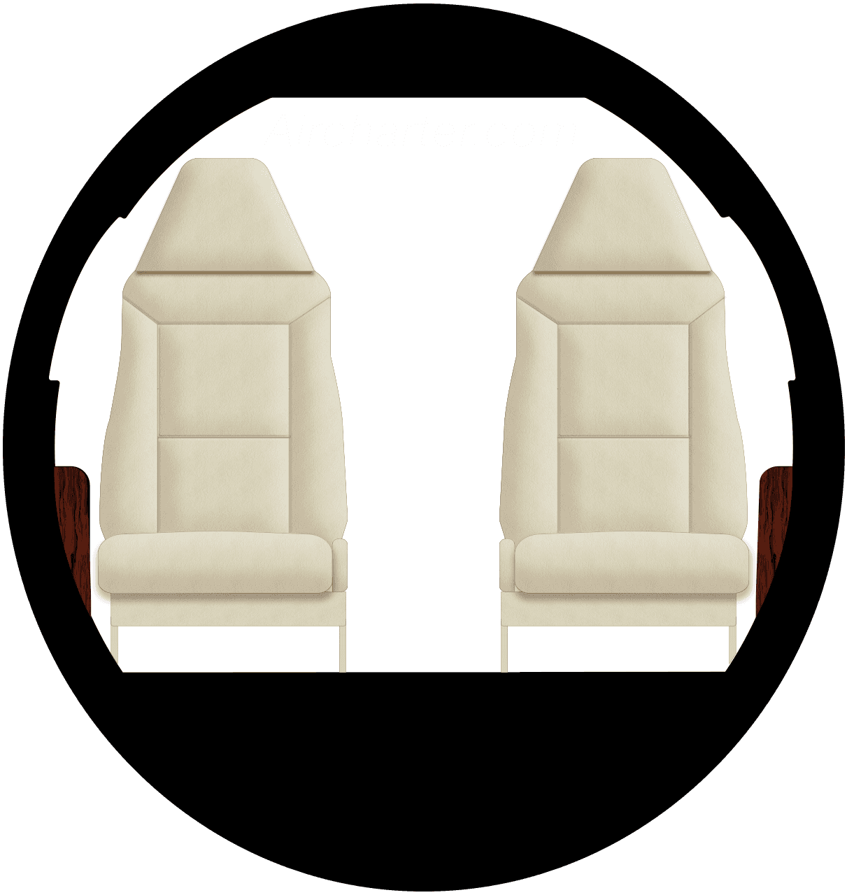 MU-2B-60 Cabin