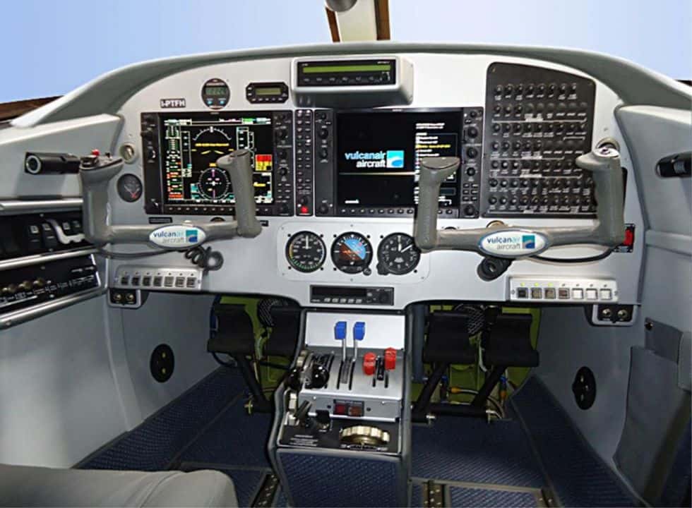 Partenavia P68C Cockpit