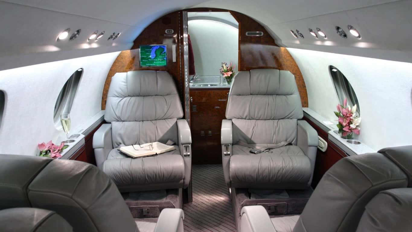 Falcon 20F Intérieur