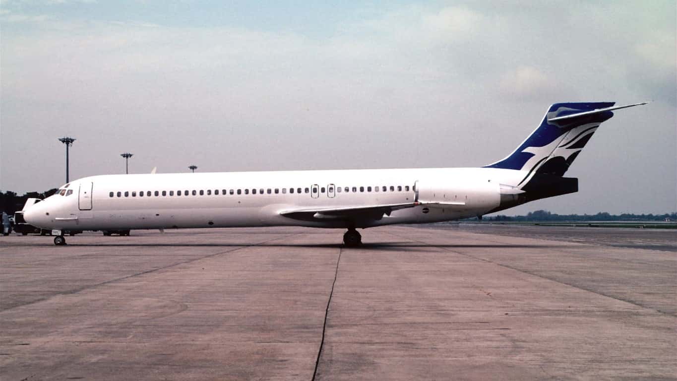 MD-87 Außenansicht