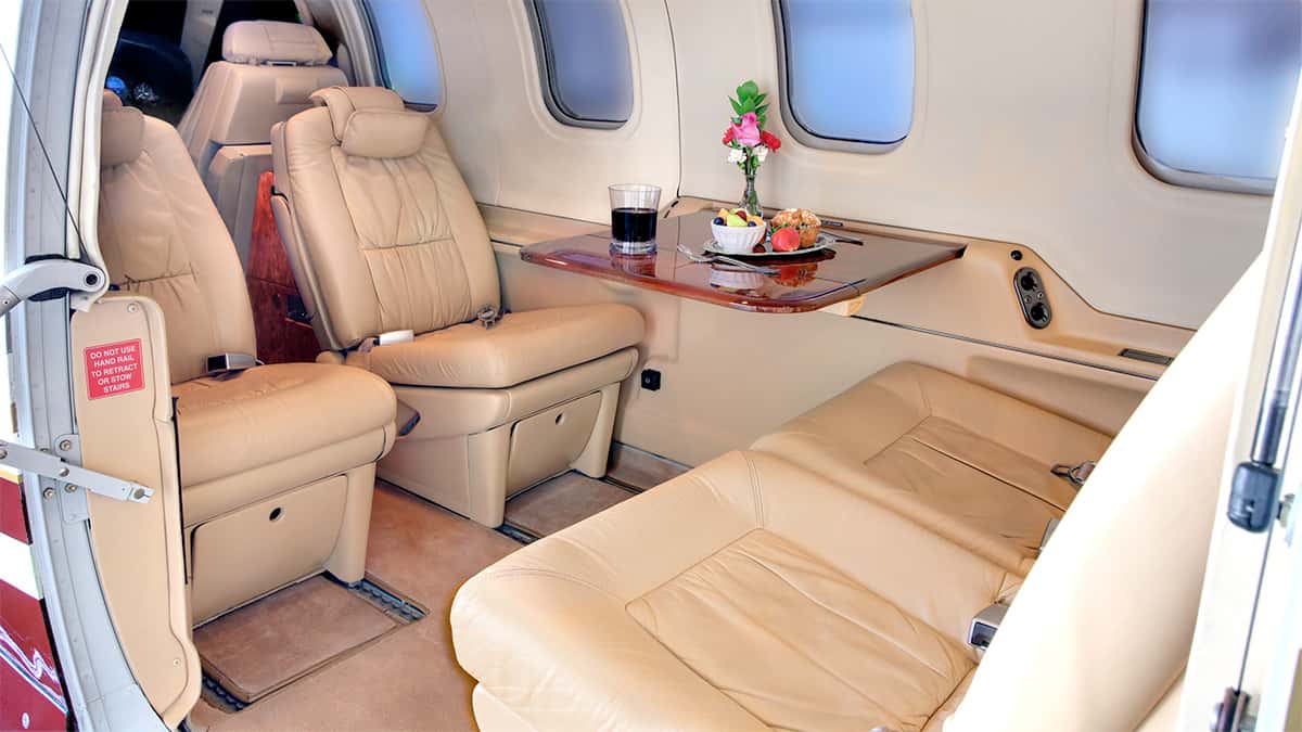TBM 700 Intérieur