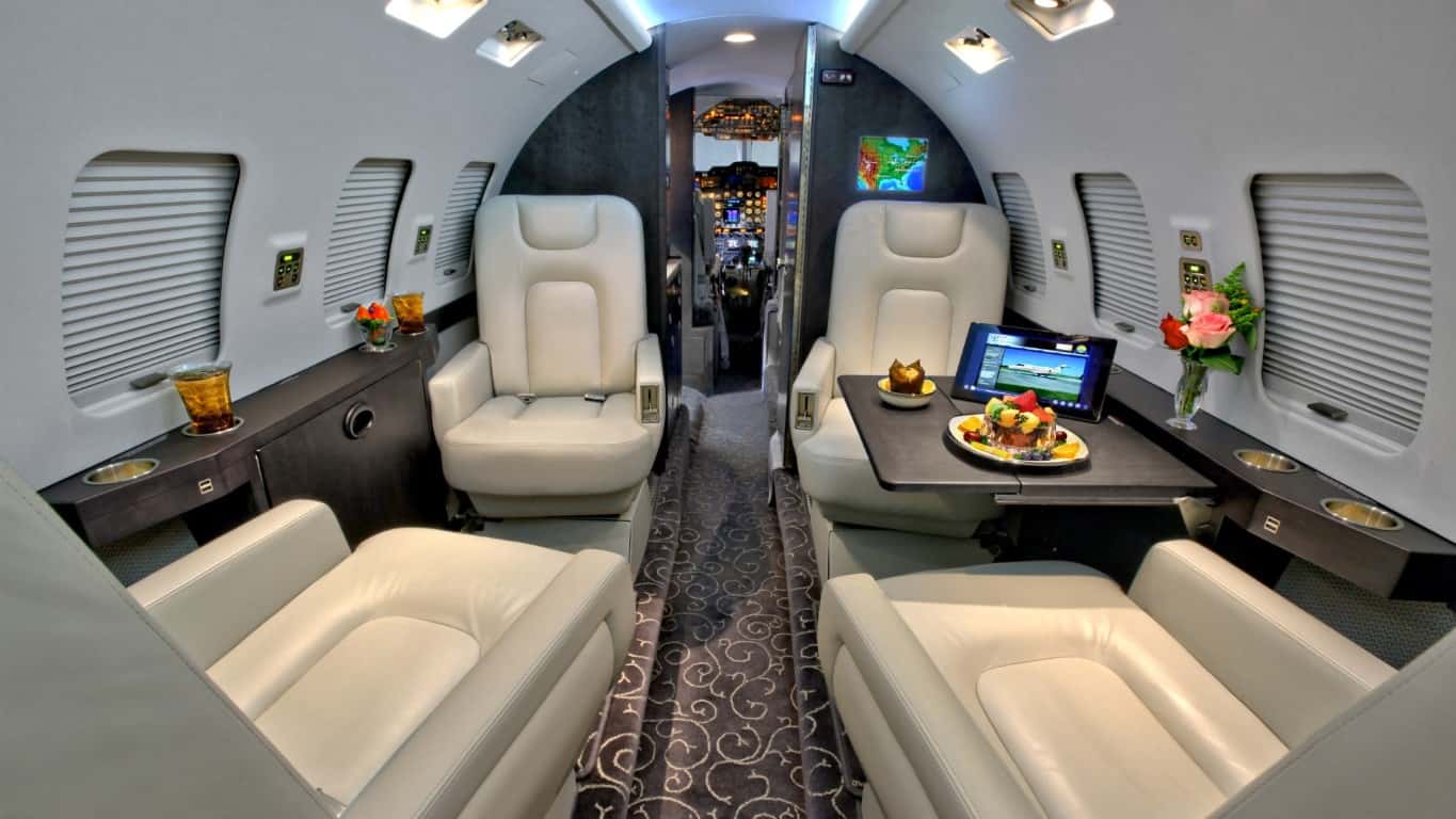 Hawker 800A Interior