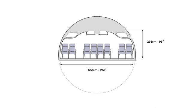 787-800 Cabine