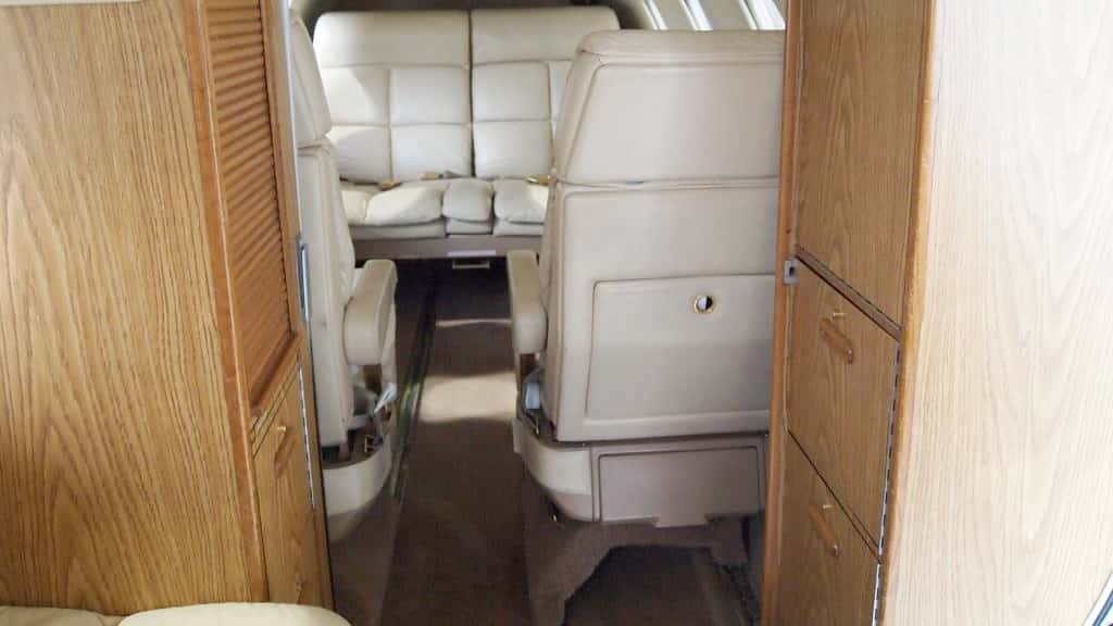 Learjet 36 Intérieur