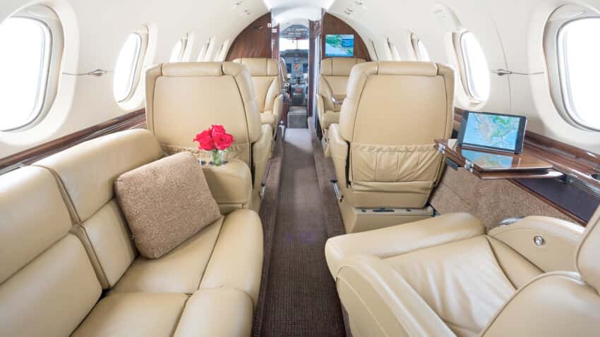 Hawker 700B Intérieur