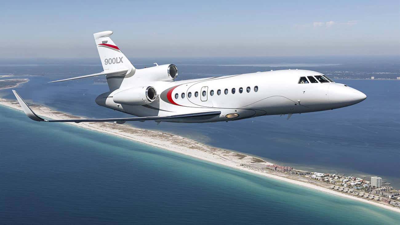 Falcon 900DX Außenansicht