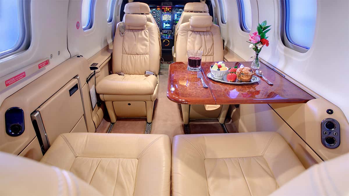 TBM 700 Intérieur