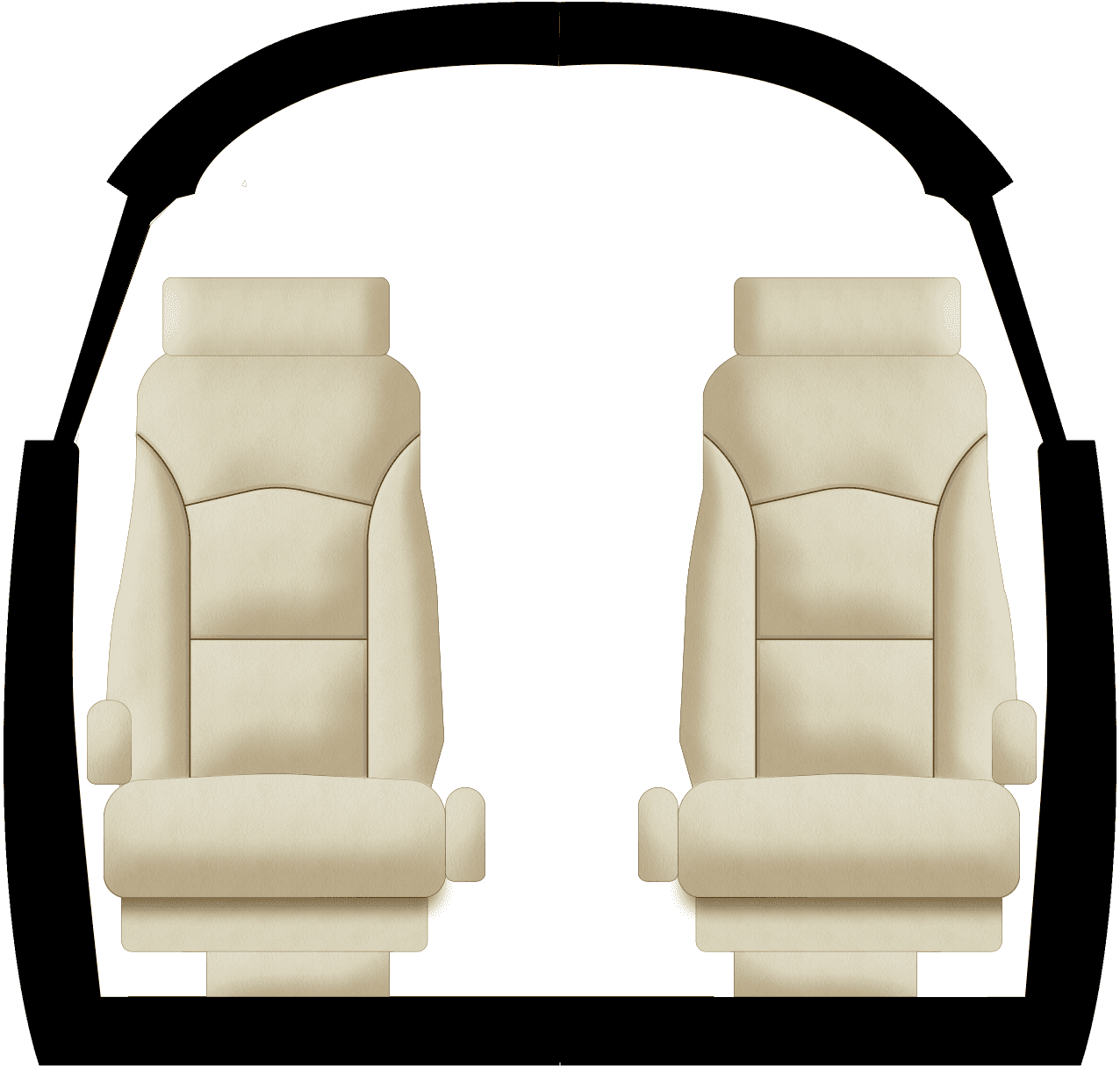 King Air 200 Cabine