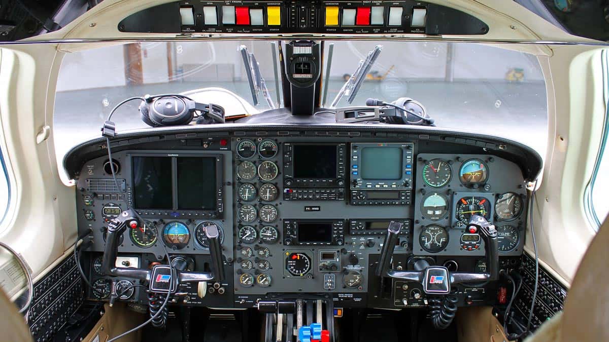 PA-31T Cheyenne II Cockpit