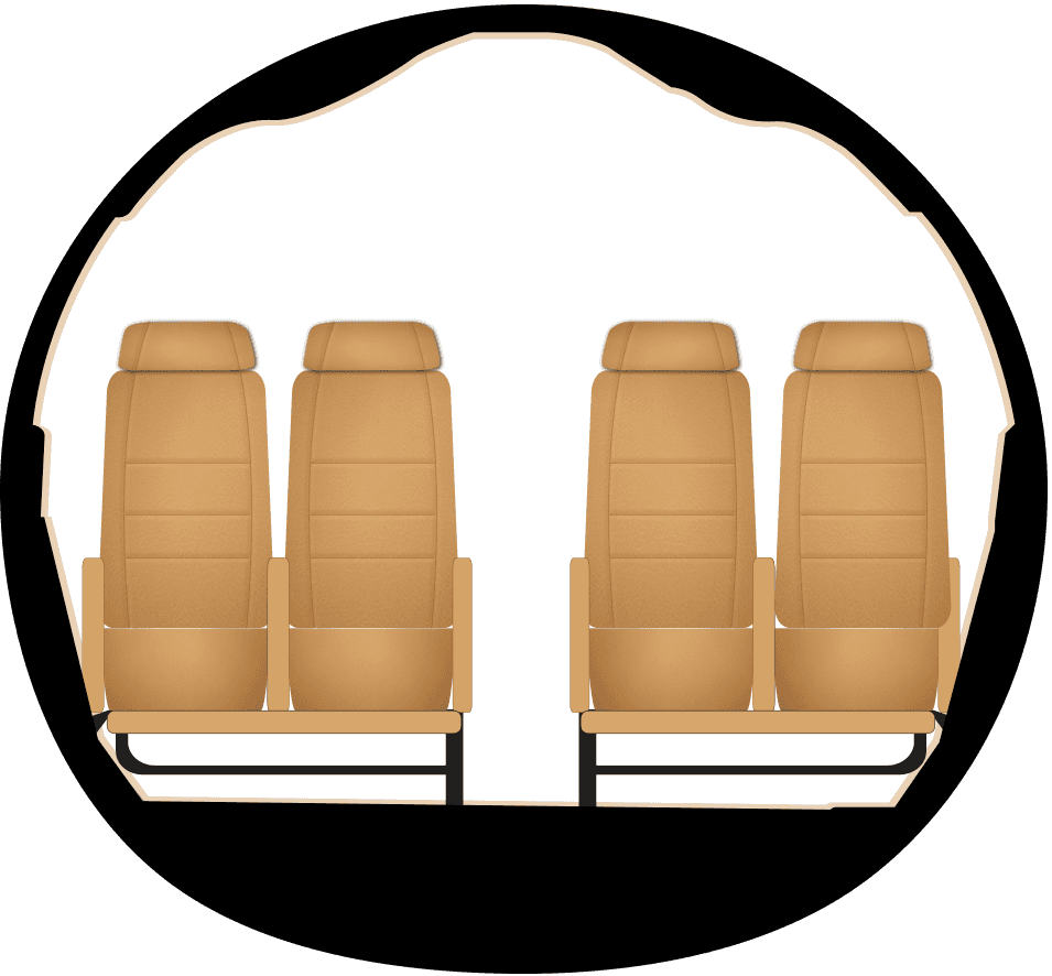 CRJ200 Cabin