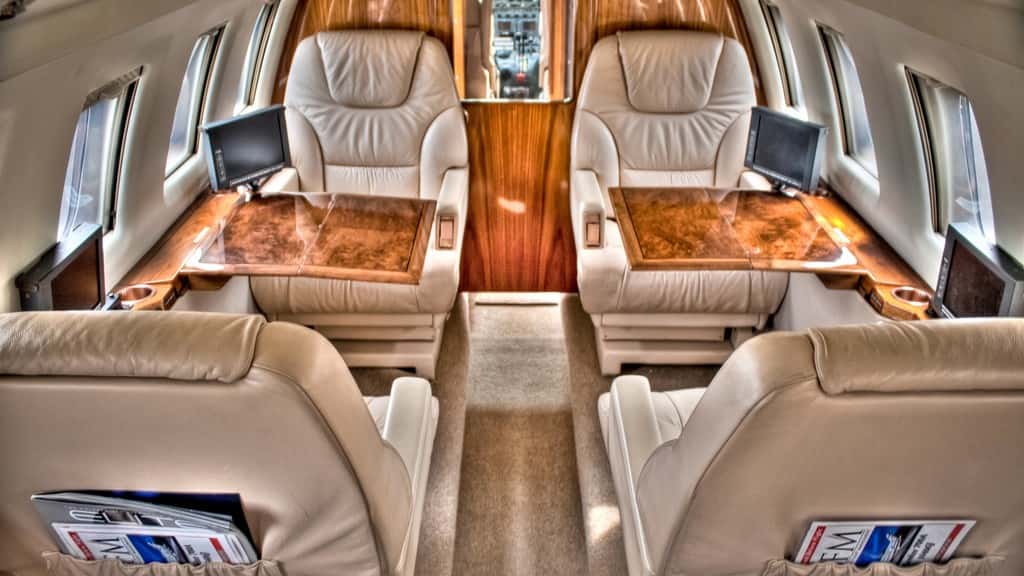 Hawker 700A Interior