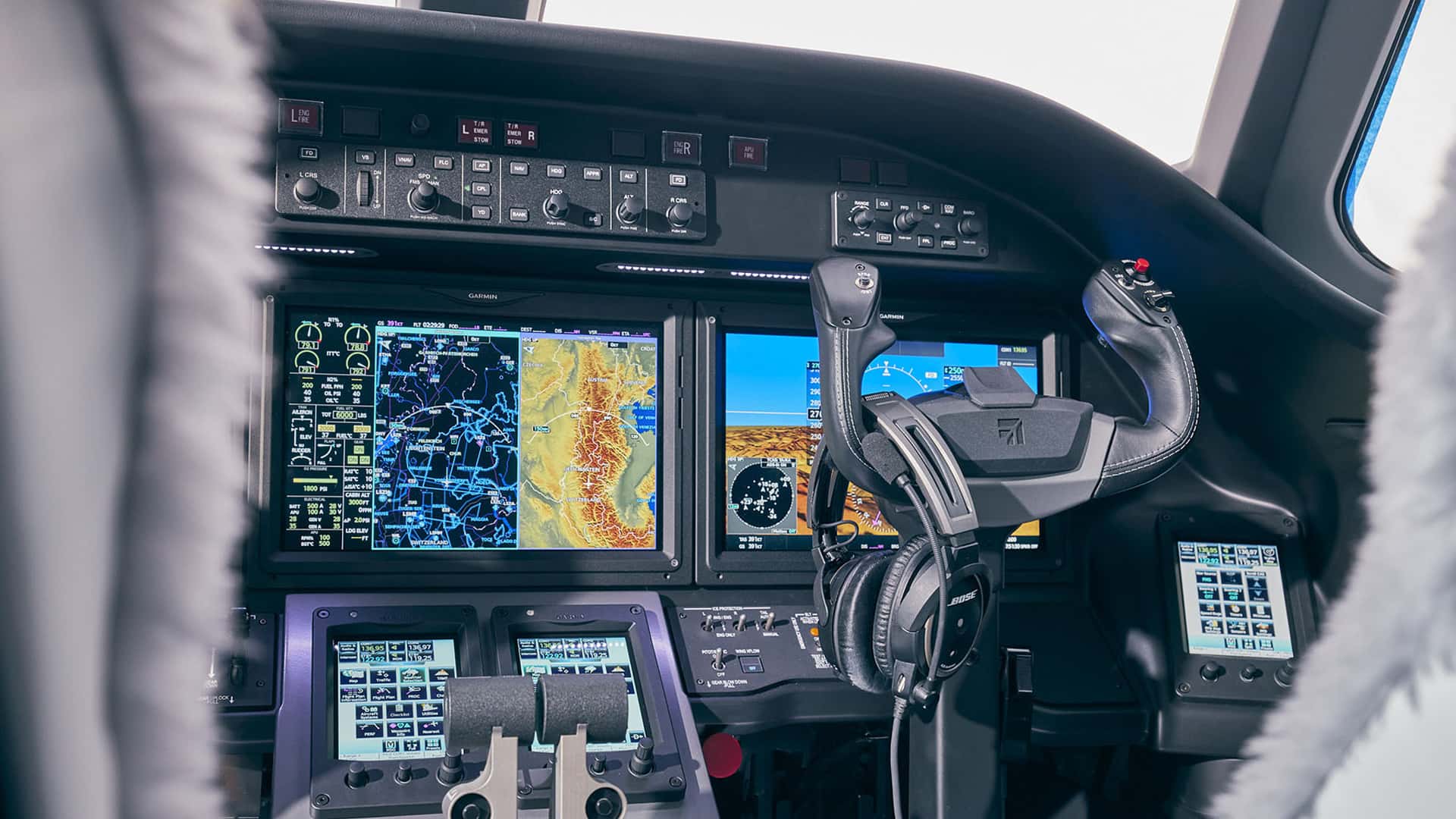Citation Ascend Cockpit