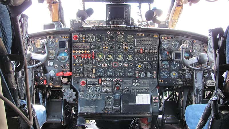 AN-12 Cockpit