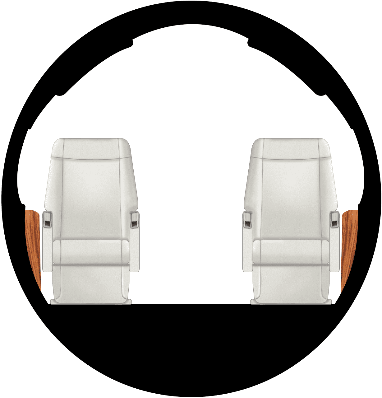Falcon 2000 Kabine