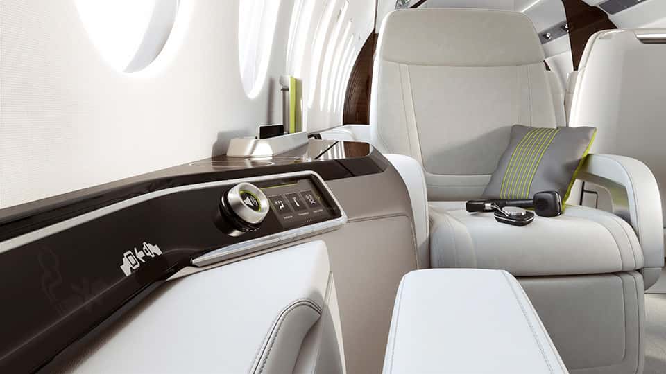 Falcon 5X Interior