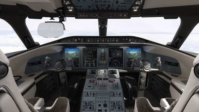 Challenger 650 Cockpit