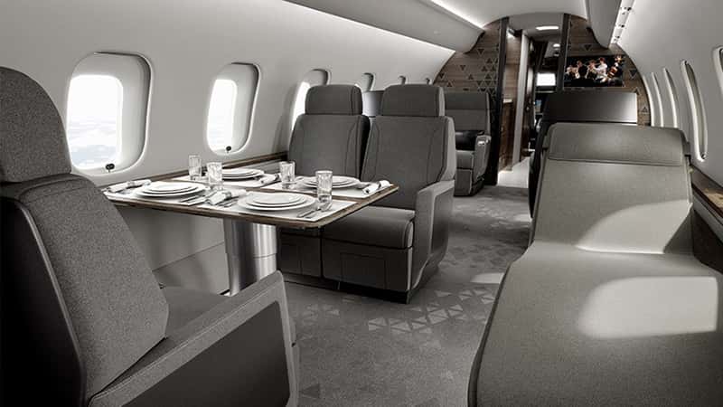 Global 5500 Innenraum