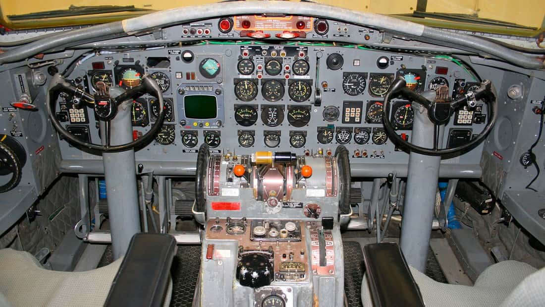 F27 Cockpit