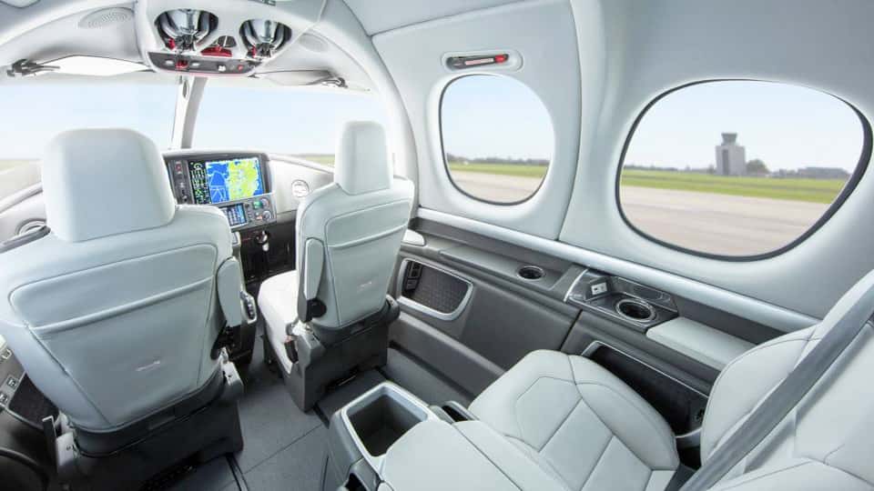 Vision Jet Interior