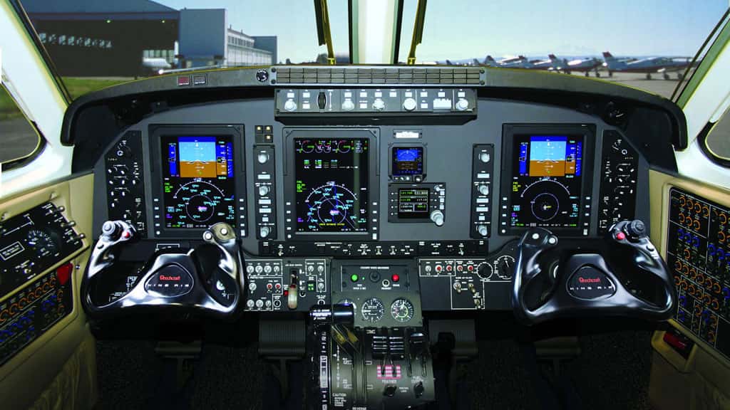 King Air C90GT Cockpit