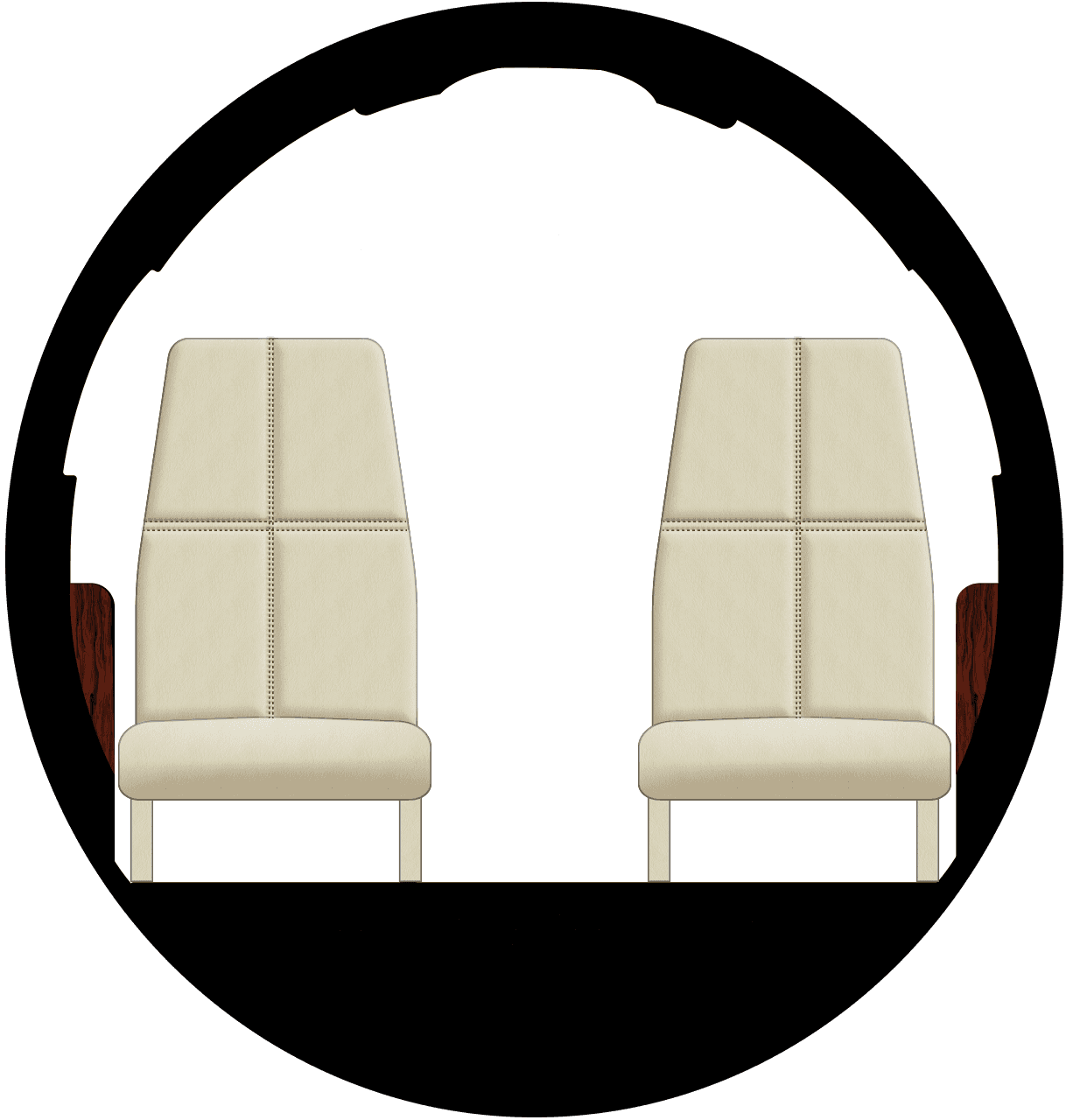 Fairchild Metro II Cabin