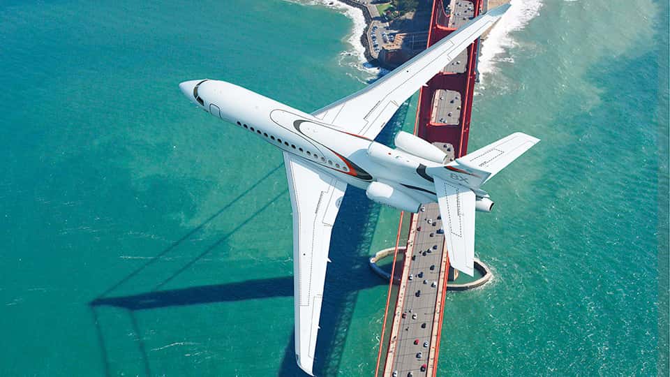 Falcon 8X Außenansicht