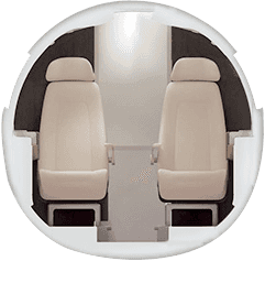 Phenom 300 Cabin