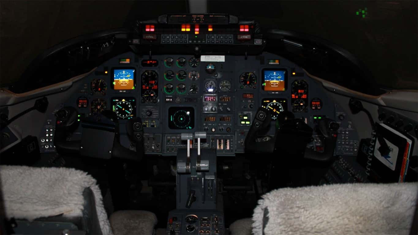Learjet 31 Cockpit