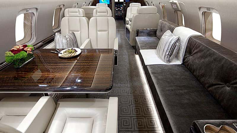 Challenger 605 Innenraum